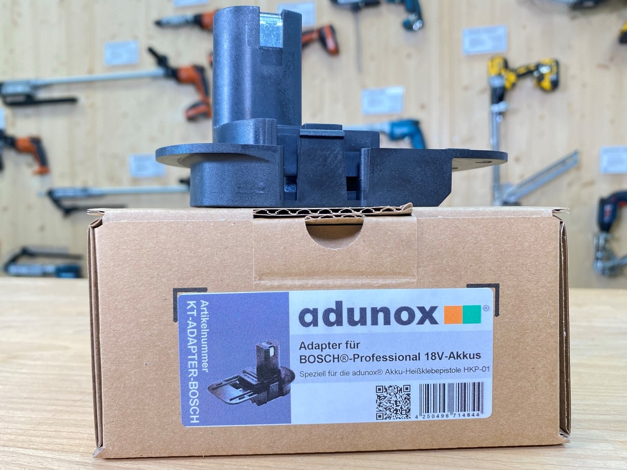 Adapter für Akku-Heißklebepistole HKP-01 | 18V-Akkus von Bosch®-Professional